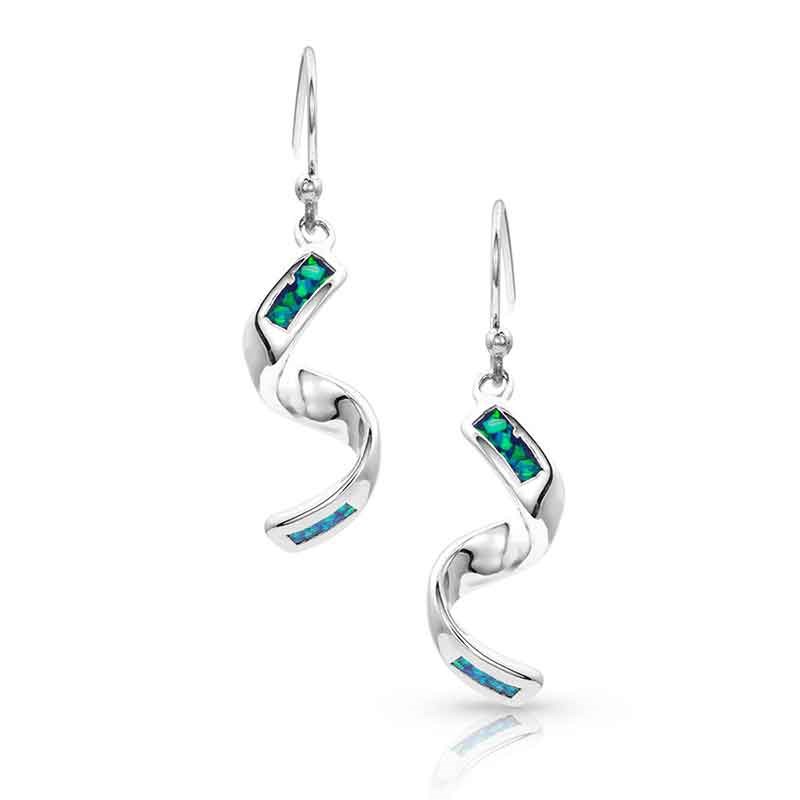 Montana Silversmiths River Lights Rain Slide Earrings