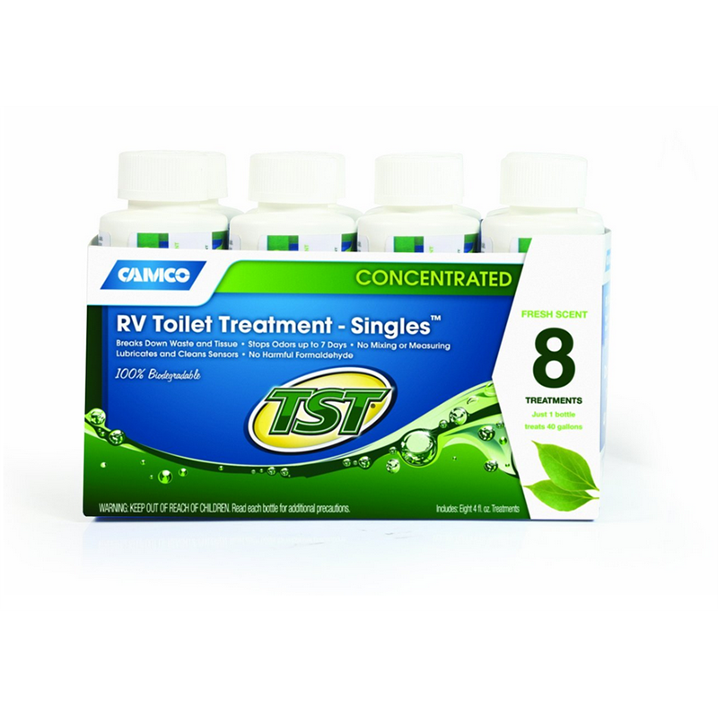 Camco Toilet Treatment Singles, 4 oz, 8 pack
