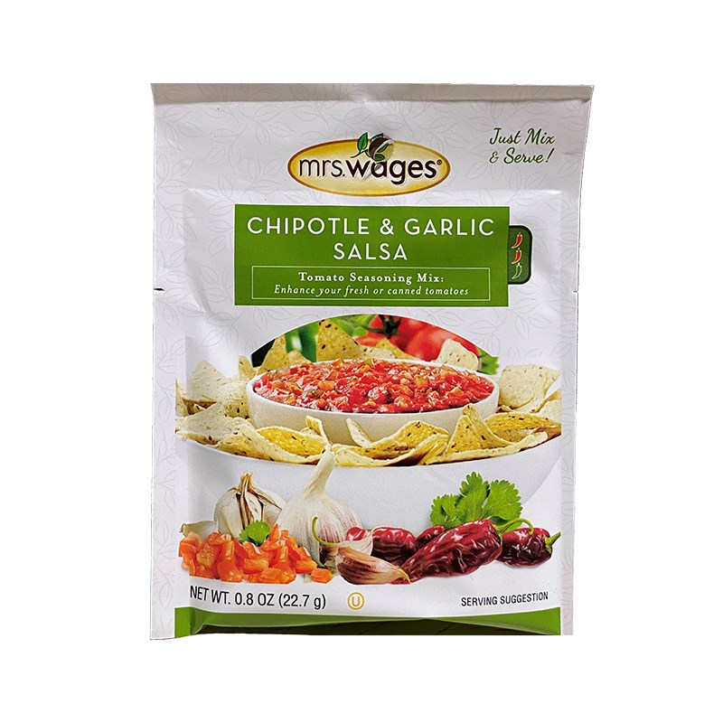 Mrs. Wages All Natural Chipotle & Garlic Salsa Mix