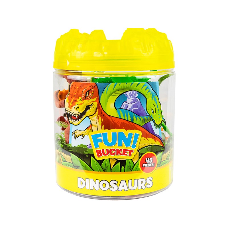 Dinosaur Fun Bucket Playset
