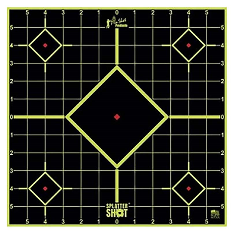 Pro-Shot 12-in Green Splatter Shot Peel & Stick Sight In Target, 5 targets