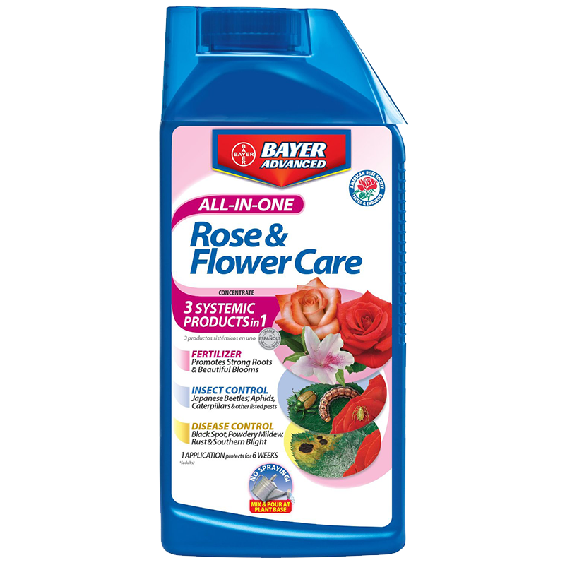 Bayer All-In-One Rose and Flower Care Concentrate, 32 oz
