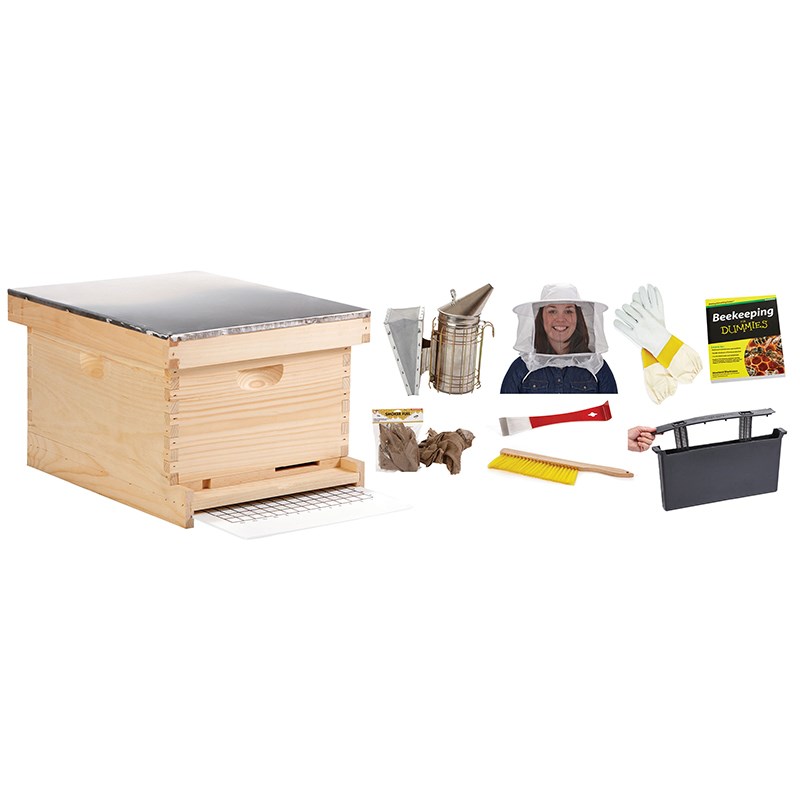 Miller Manufacturing 10-Frame Deluxe Beginner Hive Kit