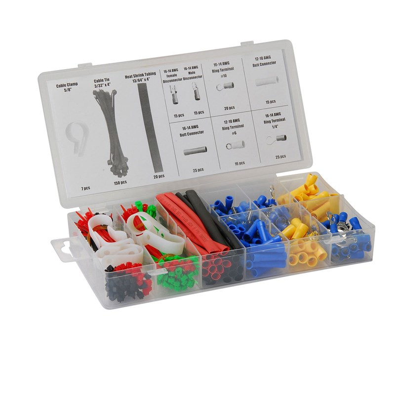 Grip Tools Electrical Termination Kit 308 Pieces.