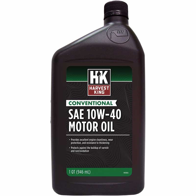 Harvest King Conventional SAE 10W40 Motor Oil, 1 qt
