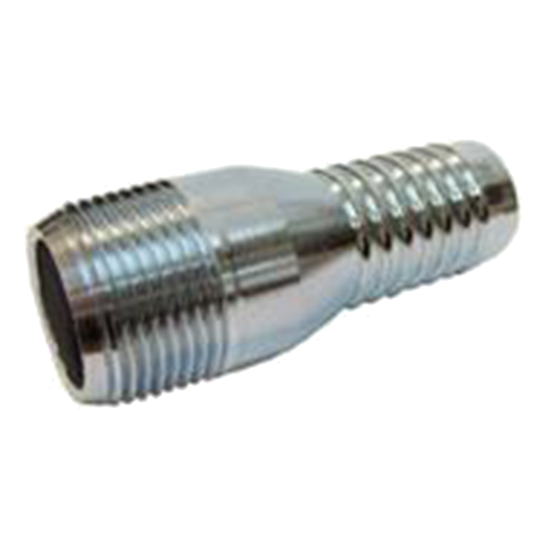 Apache Inc Nipple Adapter, Steel, slip x 1/2 in