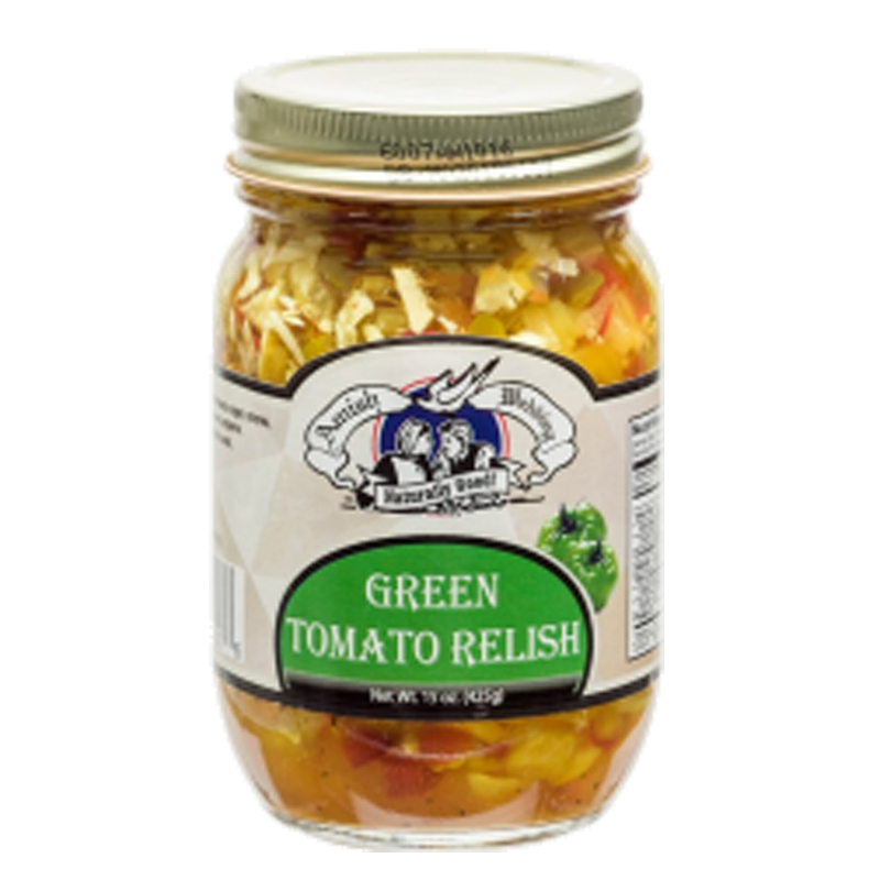 Amish Wedding Green Tomato Relish, 15 oz