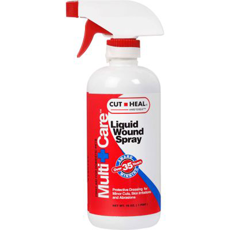 Cut & Heal Liquid Wound Spray, 16 oz