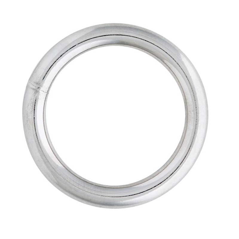 Weaver Leather #4 O-ring, Nickel Plated, 1-1/4-inch