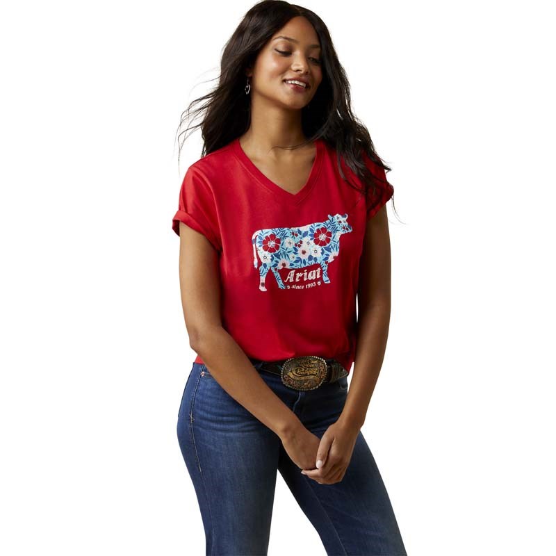 Women's T-Shirt - Red - XXXL