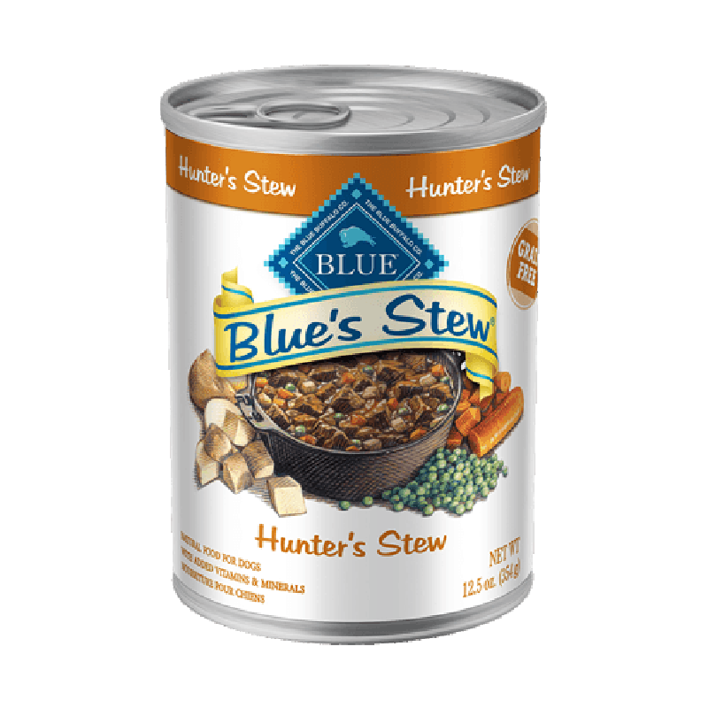 Blue Buffalo Hunter's Stew Canned Dog Food, 12.5 oz