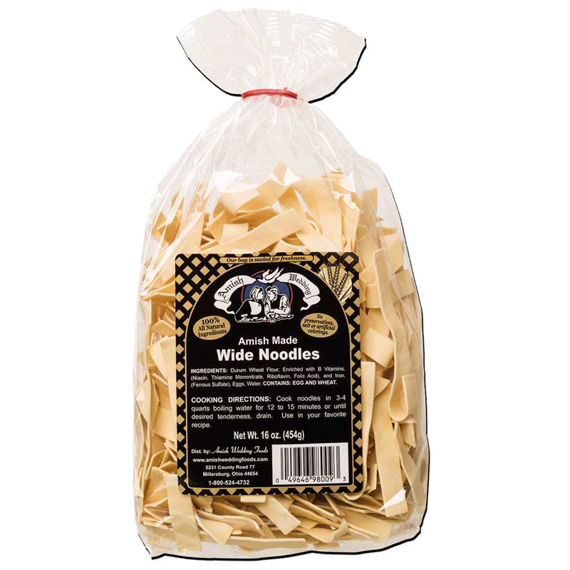 Amish Wedding Wide Noodles, 16 oz