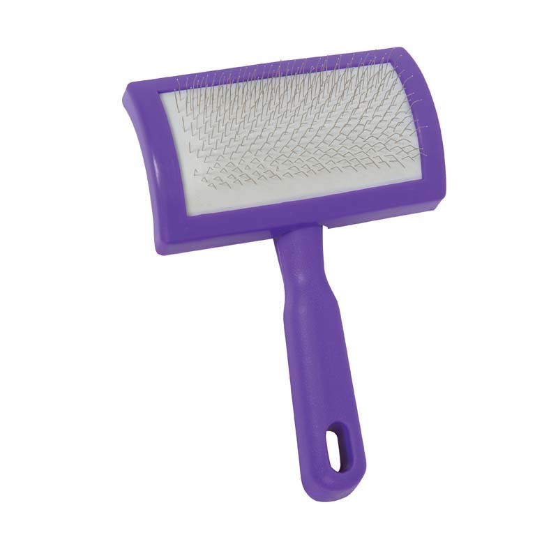Weaver Livestock Plastic Slicker Brush, Purple