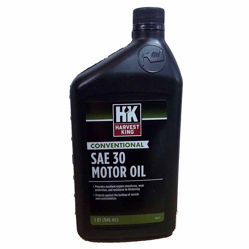 Harvest King Conventional SAE 30 Motor Oil, 1 quart