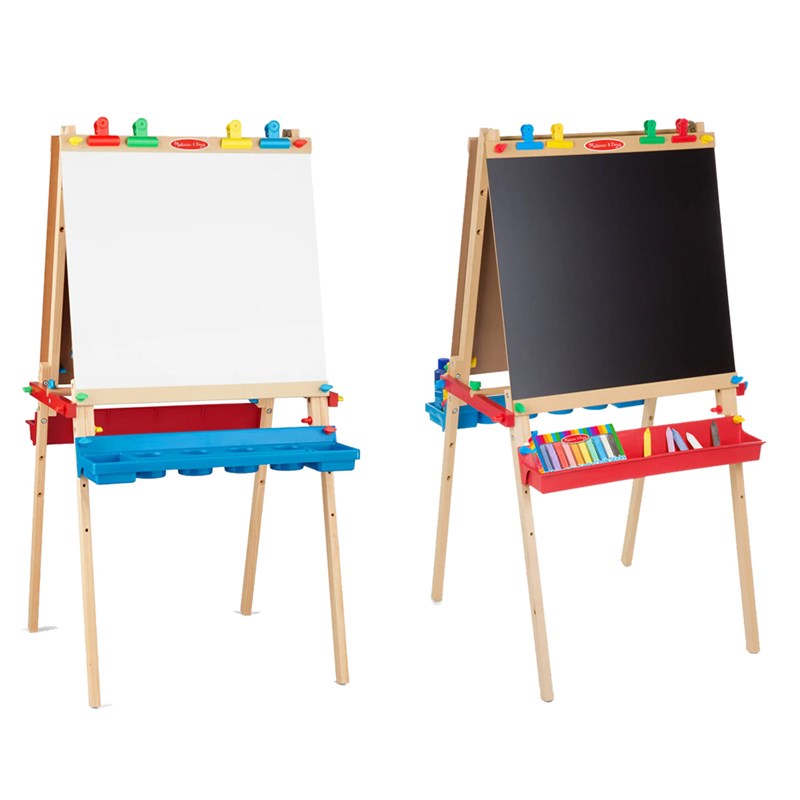 Melissa and Doug Double-Sided Wooden Art Easel