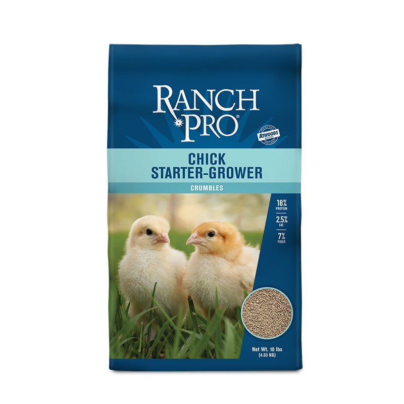 Ranch Pro Chick Starter-Grower Crumbles, 10 lbs