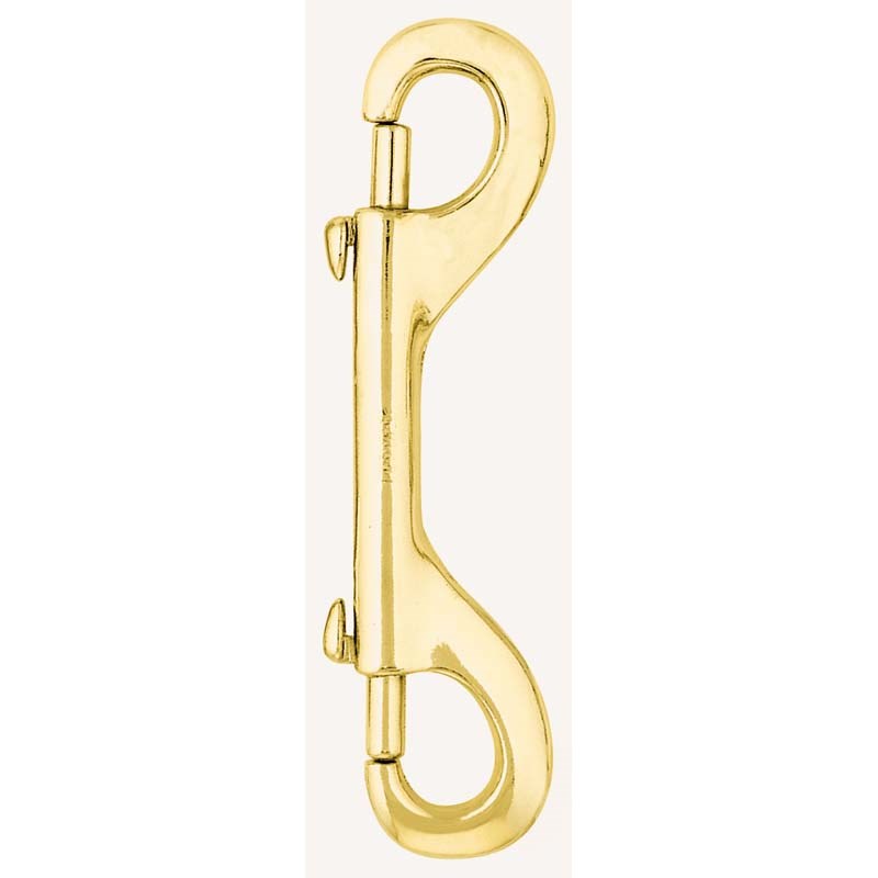 Weaver Leather #163 Double Ended Snap, Solid Brass, 4-1/2-inch