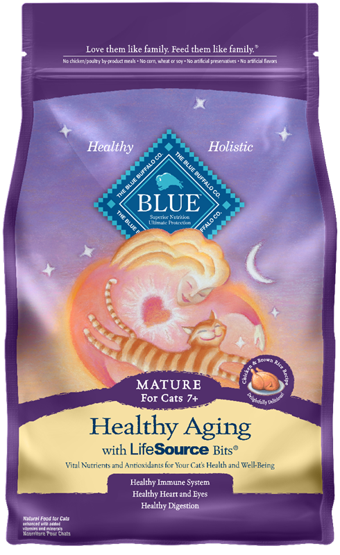 Blue Buffalo Blue Health Aging Mature Chicken and Brown Rice, 3 lbs