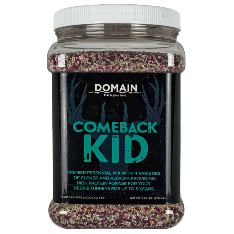 Domain Outdoor Comeback Kid Food Plot Mix, 3.75 lbs