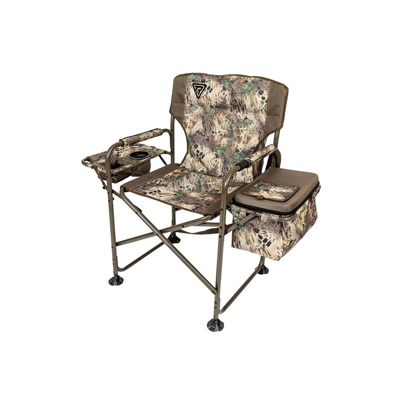 Camo Directors Chair with Cooler