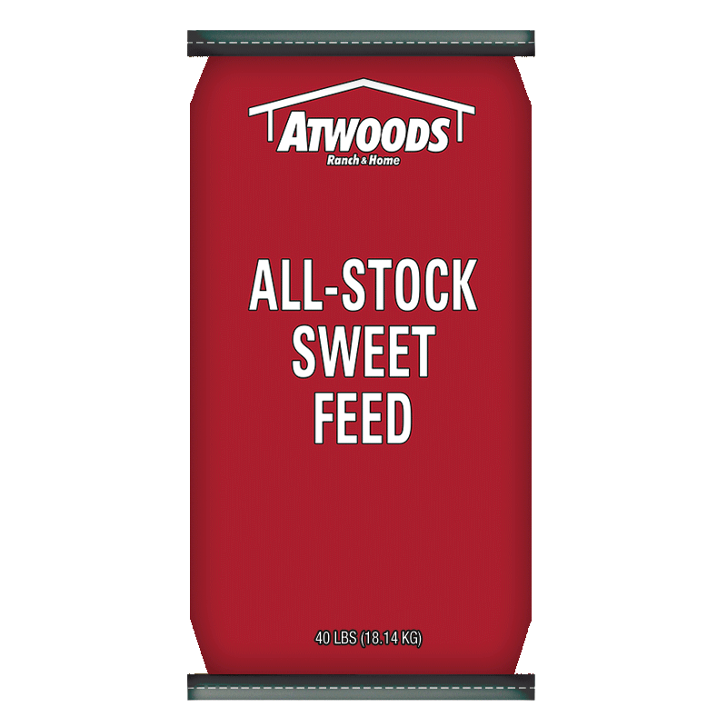 Atwoods All Stock Sweet Feed, 40 lbs