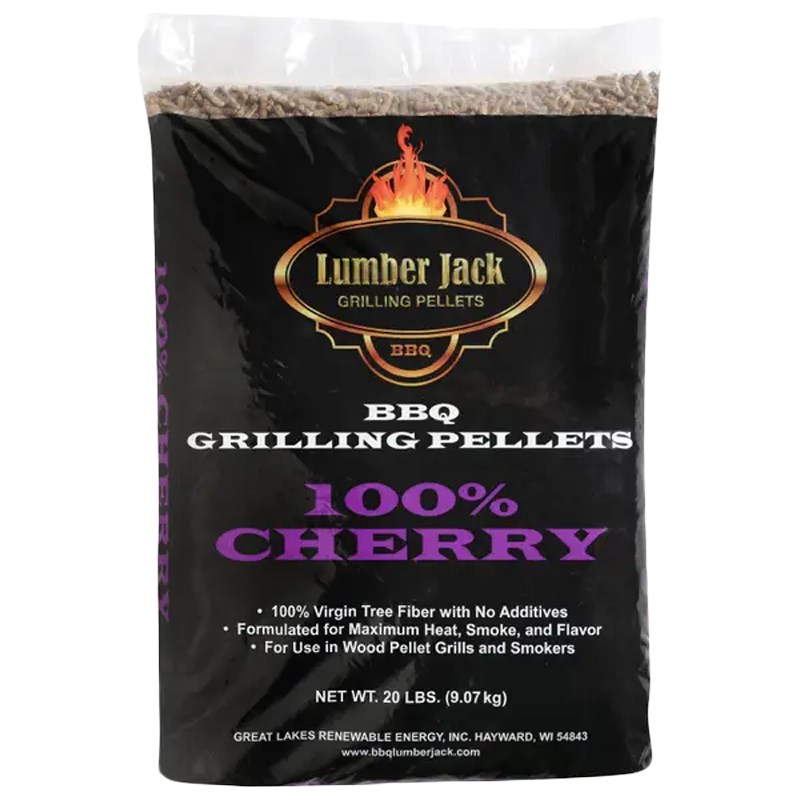 Lumber Jack 100% Cherry Grilling Pellets, 20 lbs