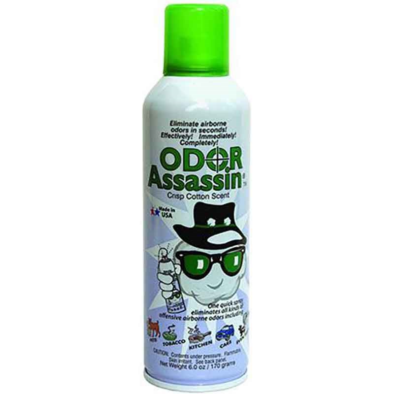 Odor Assassin Crisp Cotton Spray, 6 oz