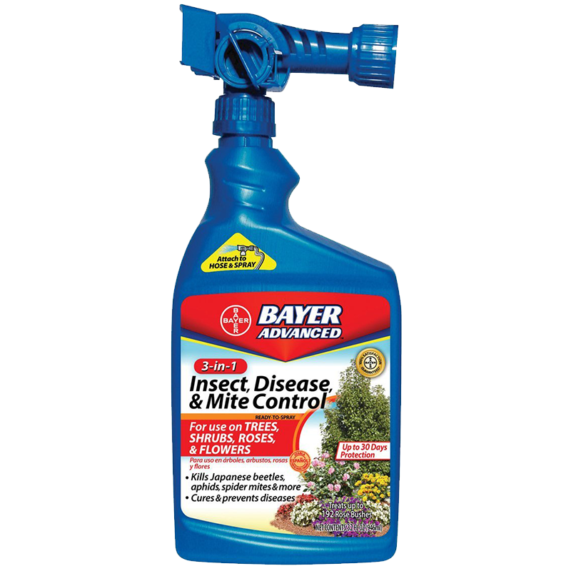 Bayer 3-in-1 Ready to Spray Insect Disease and Mite Control
