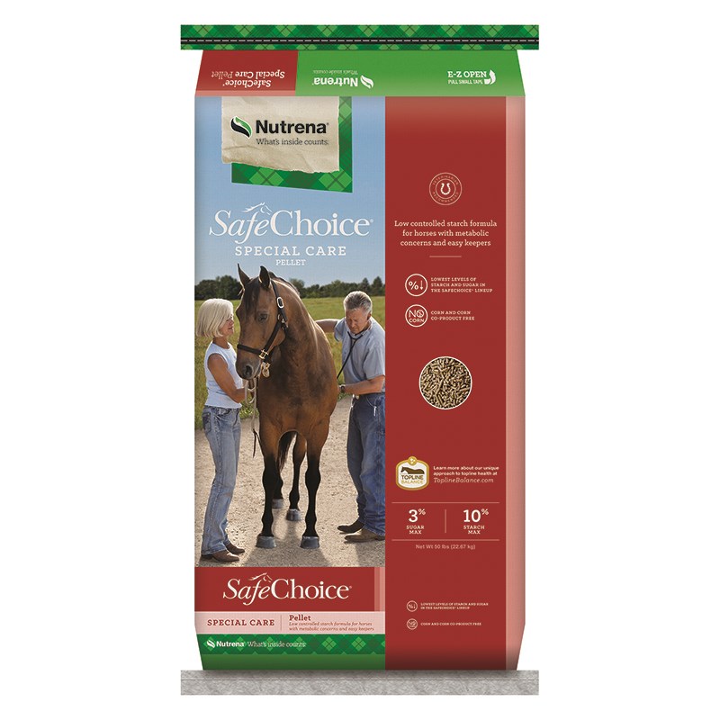 Nutrena SafeChoice Special Care Horse Feed, 50 lbs.