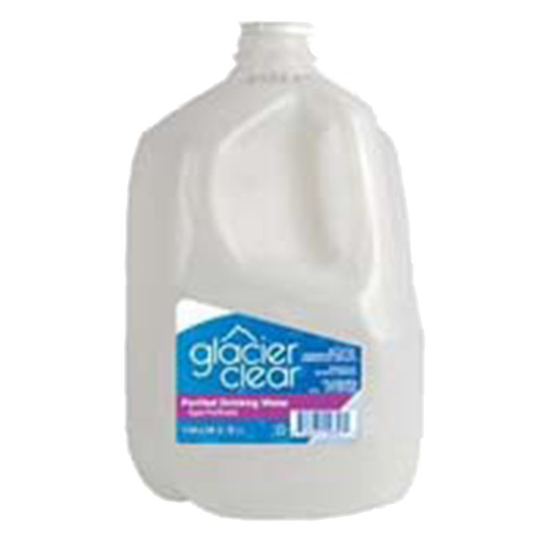 Glacier Clear Drinking Water, 1 gallon