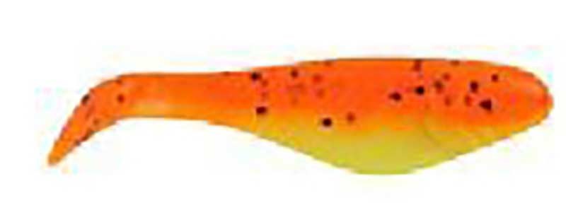 Apex Tackle Chartreuse/Orange 3-in Shad Fishing Lure